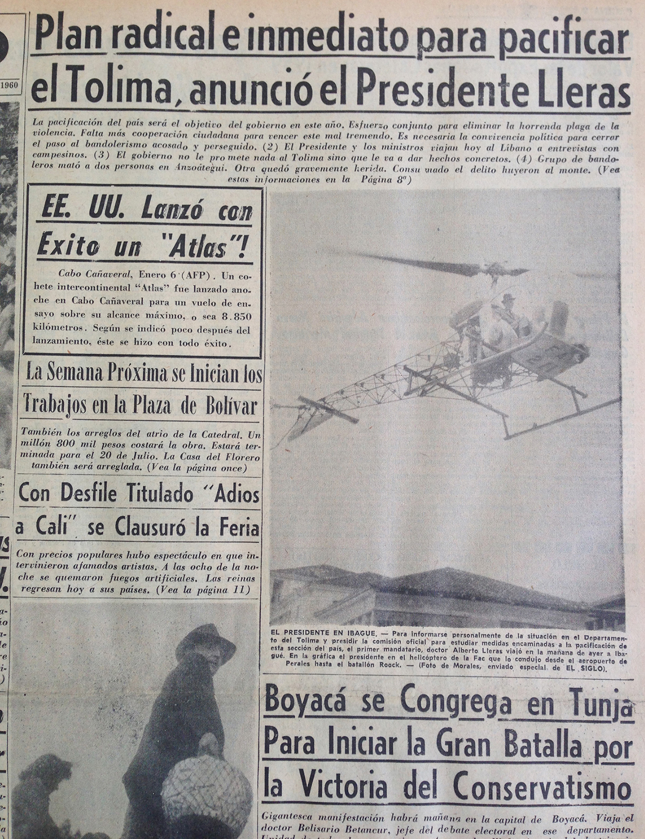 El Siglo, enero 7 de 1960